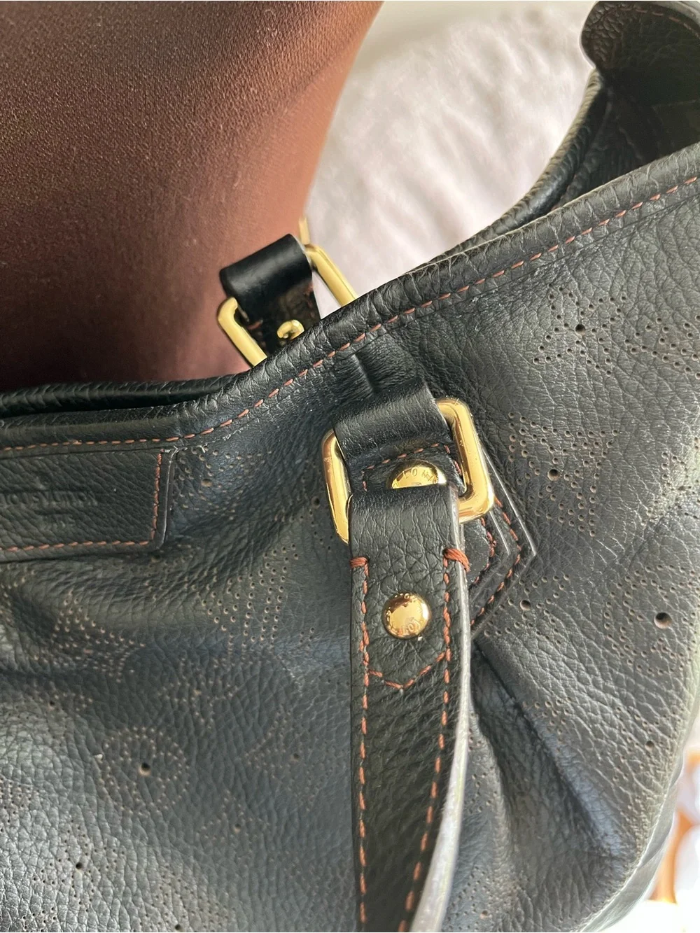 Louis Vuitton Monogram Mahina Stellar PM satchel